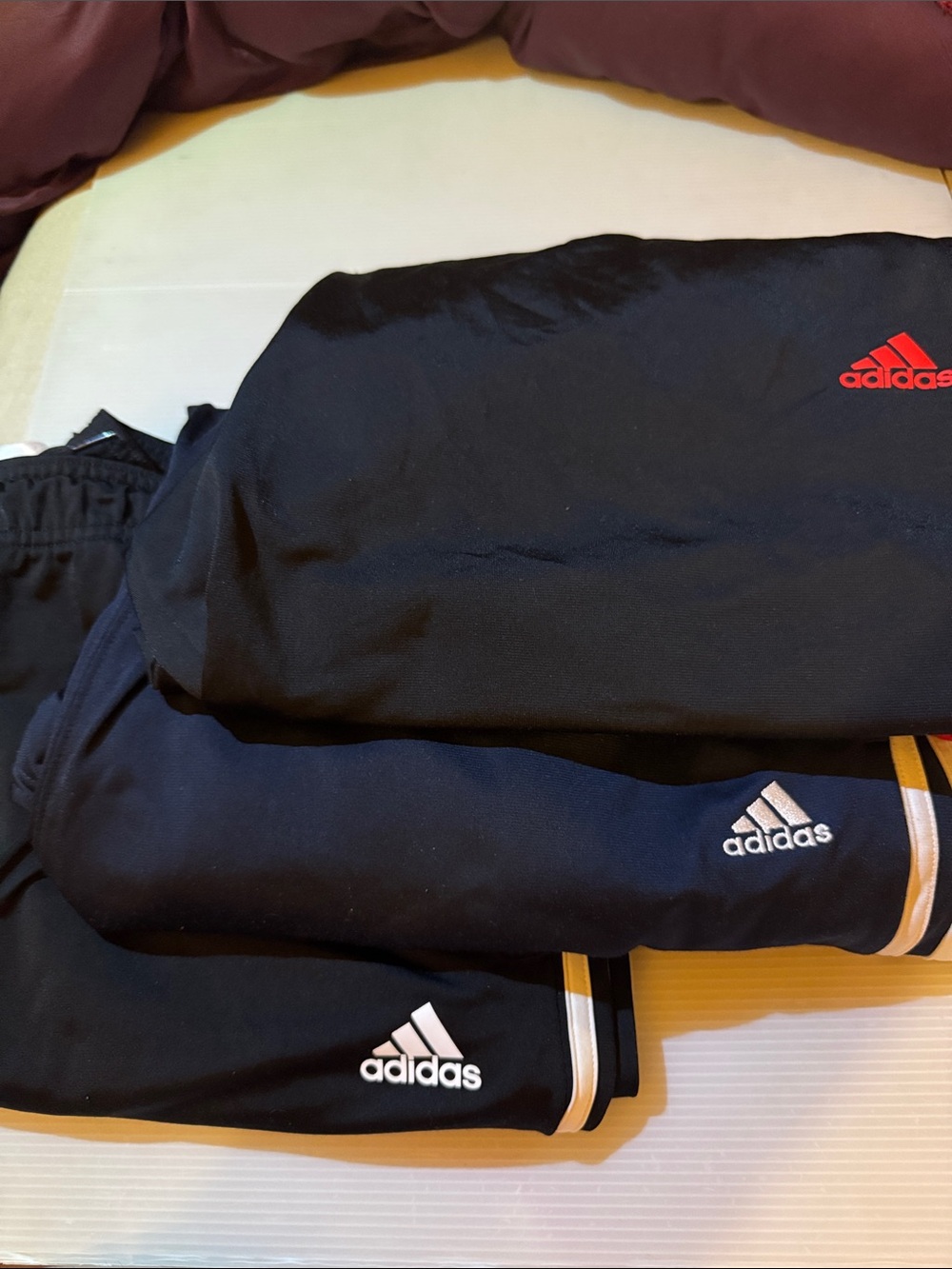 (3) Adidas Tricod 3 Striped Pants